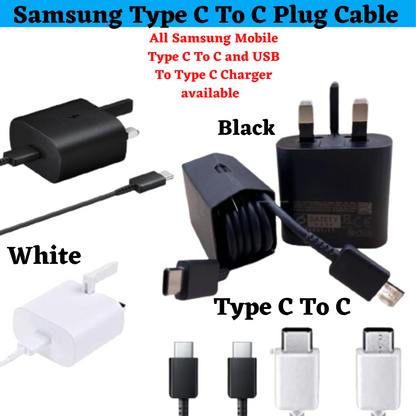 Samsung 25W Super Fast Charger & Cable