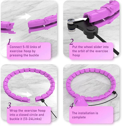 Knots Weighted Hula Smart Fitness Weight Loss