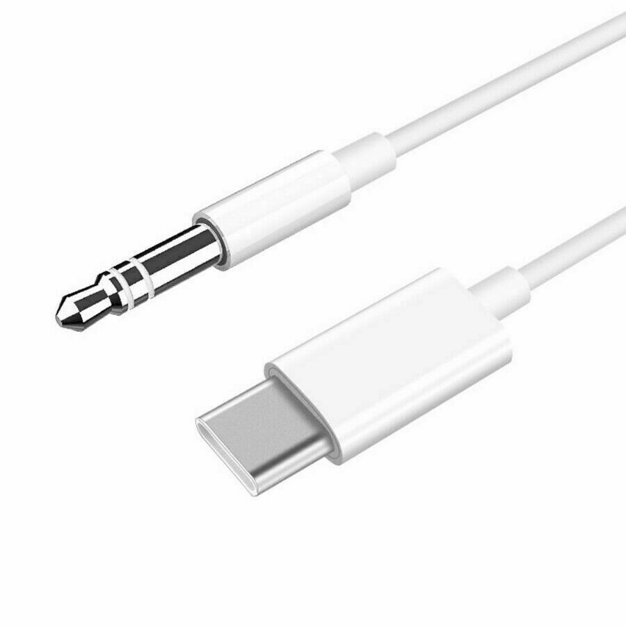 Type-C USB-C to 3.5mm Male Audio Jack AUX Cable