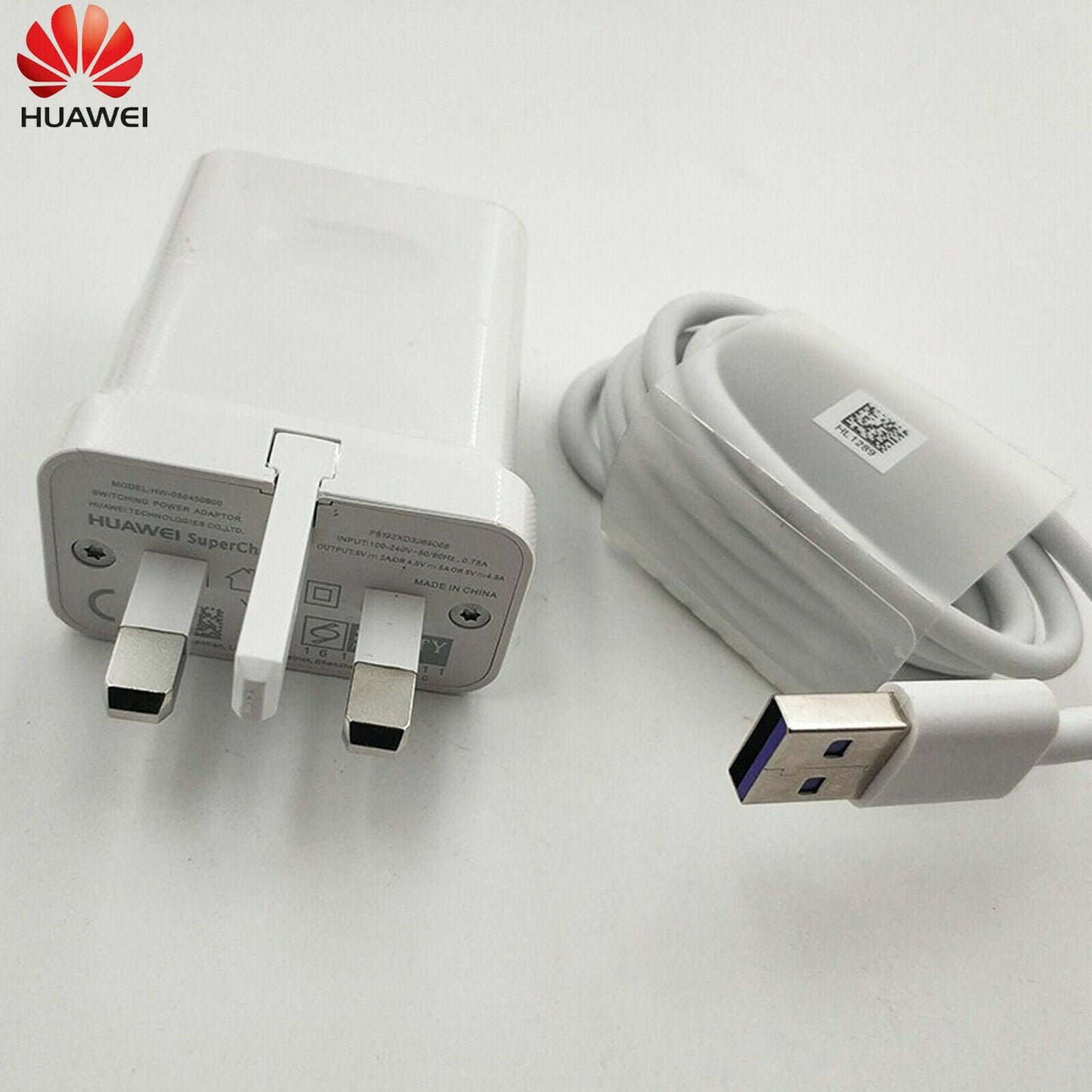 Genuine Huawei Super Mains Charger Plug USB