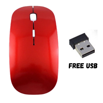 2.4 GHz Wireless Cordless Mouse Mice Optical Scroll For PC Laptop Computer + USB