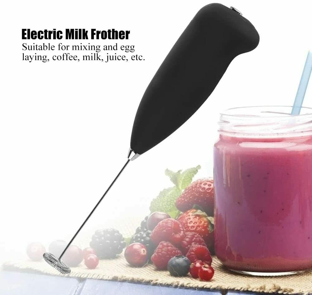 Milk Frother Mixer Whisk Electric Egg Beater Coffee Stirrer Foamer Mini Kitchen