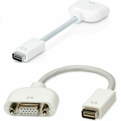 Mini DVI Port to VGA Adapter for Apple iMac MacBook Mac Display Monitor Projector