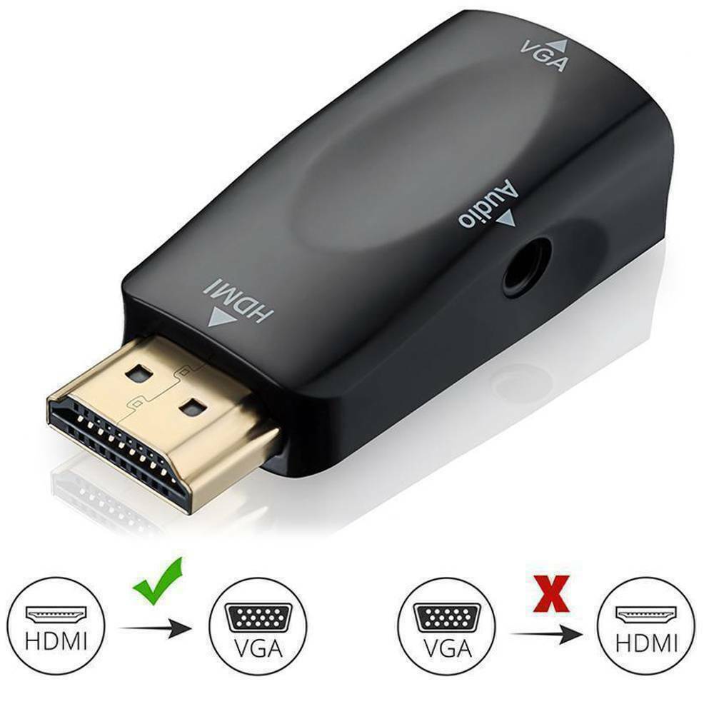 HDMI to VGA Adapter Converter with