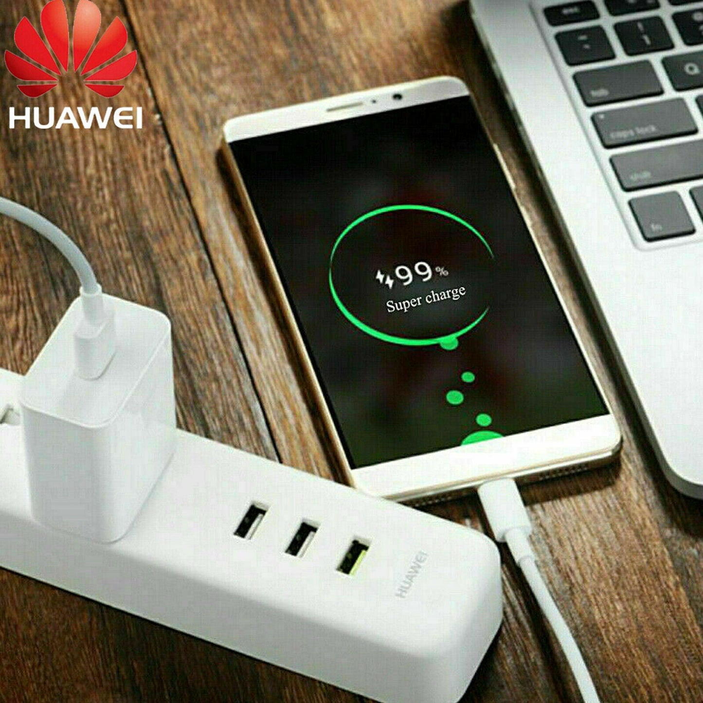 Genuine Huawei Super Mains Charger Plug USB