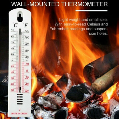 Wall Thermometer Indoor Outdoor Hang Garden Greenhouse House Office Room UK