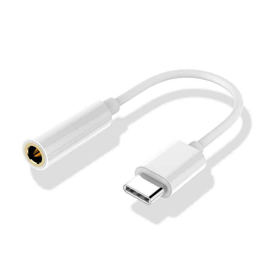 USB TYPE C TO 3.5mm AUDIO HEADPHONE ADAPTER JACK