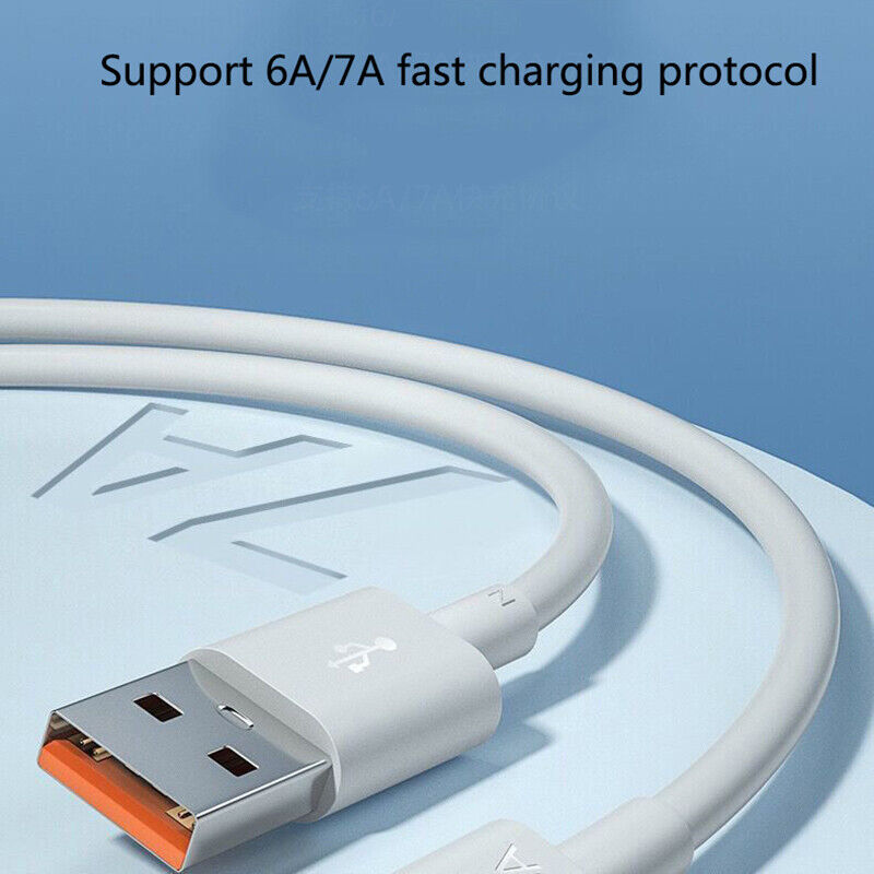 7A 100W Type C USB Cable Super-Fast Charge Cable