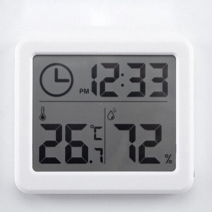 Digital Temperature Humidity Meter Sensor Thermometer Gauge LCD Hygrometer Room