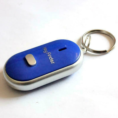 Lost Key Finder Whistle Beeping Flashing Locator Remote keychain LED Sonic torch