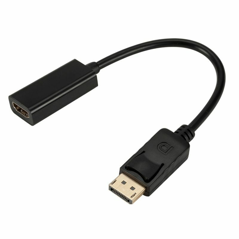 4K Display Port DP To HDMI Female Cable