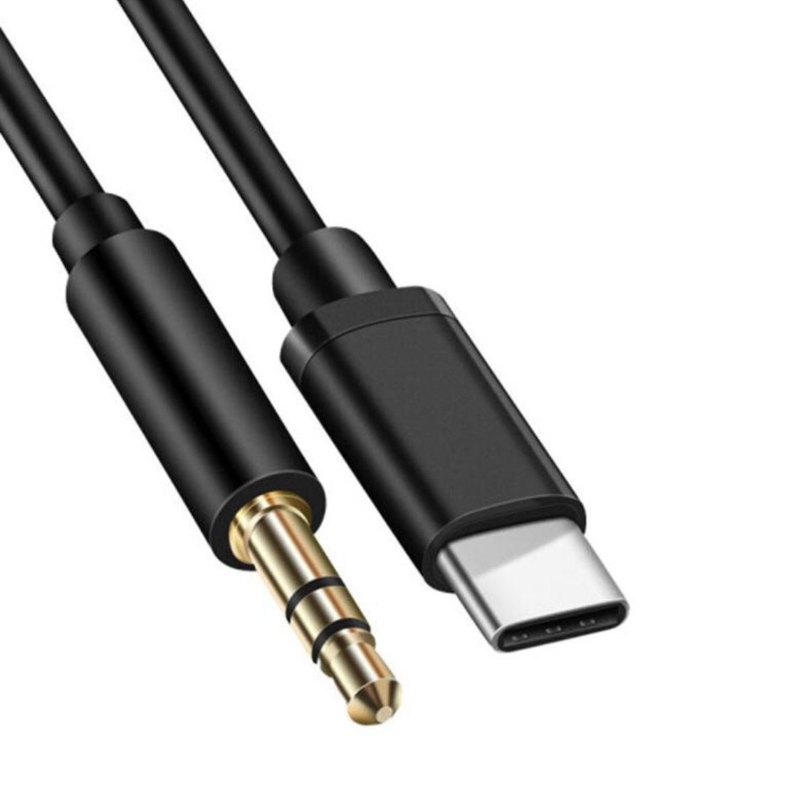 Type-C USB-C to 3.5mm Male Audio Jack AUX Cable