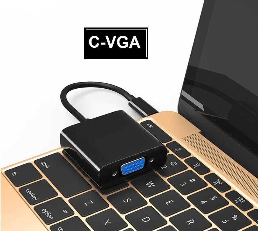 USB-C Type C 3.1 to VGA Monitor/Projector Cable