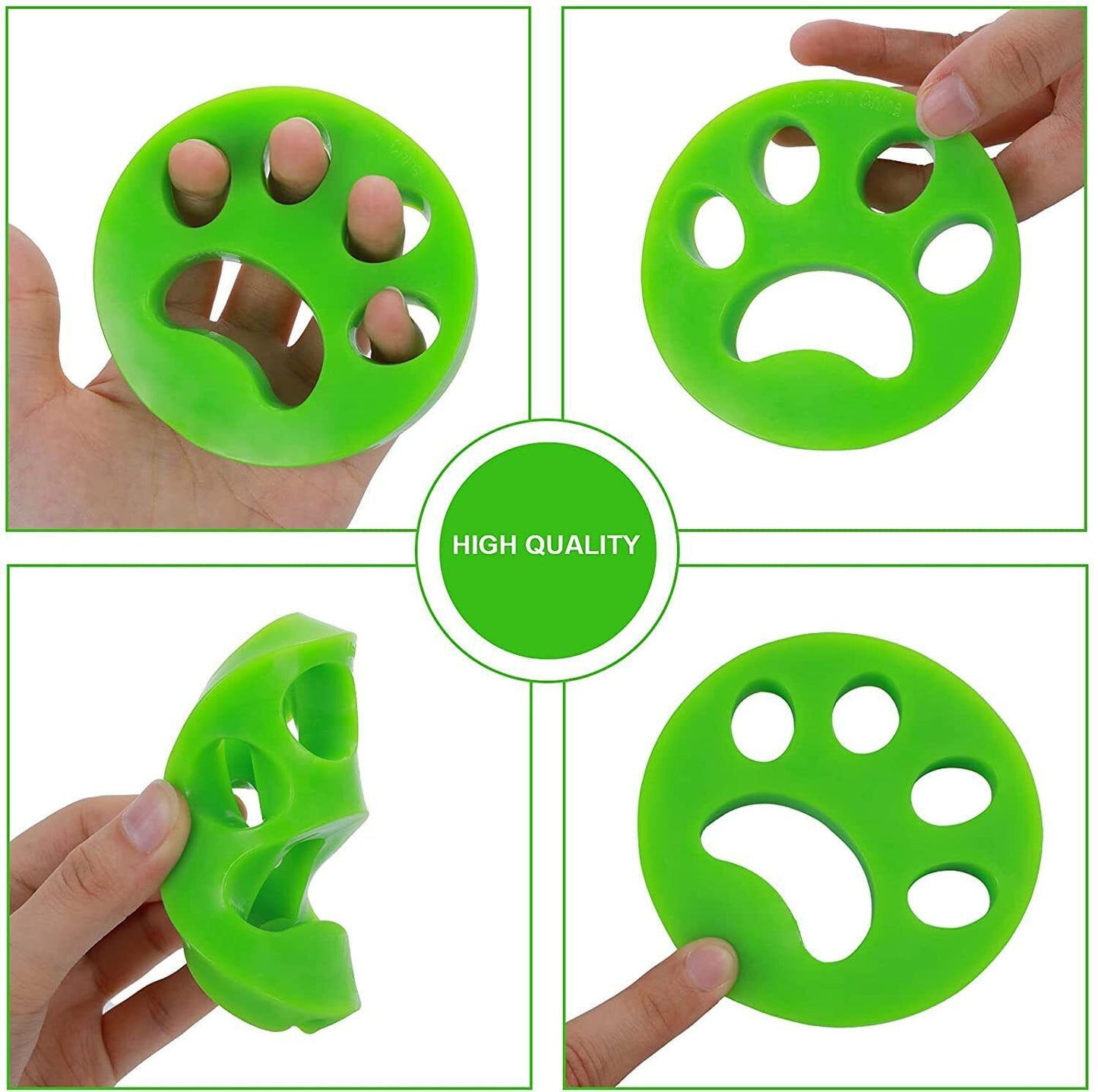 Pet Hair Remover for Laundry Washing Machine Cat Dog Fur Catcher Reusable.