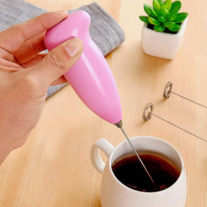 Milk Frother Mixer Whisk Electric Egg Beater Coffee Stirrer Foamer Mini Kitchen