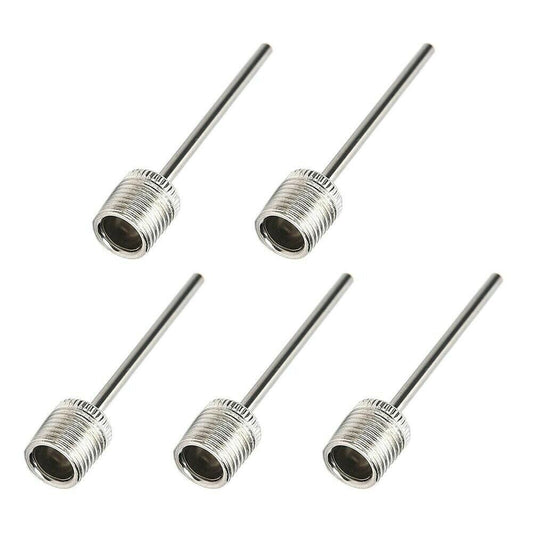 5 PCS Football Pump Ball Needle Air Pin Adapter Valve Inflator Rugby Soccer Basketball