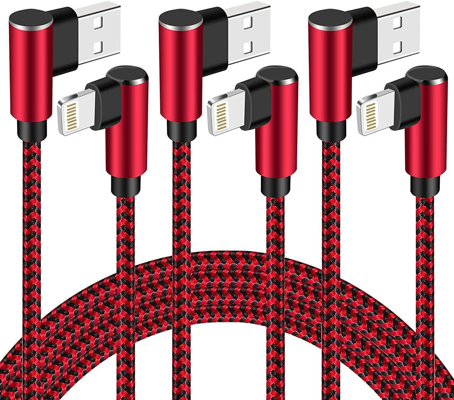 90 Degree iphone Fast Charging Data Cable