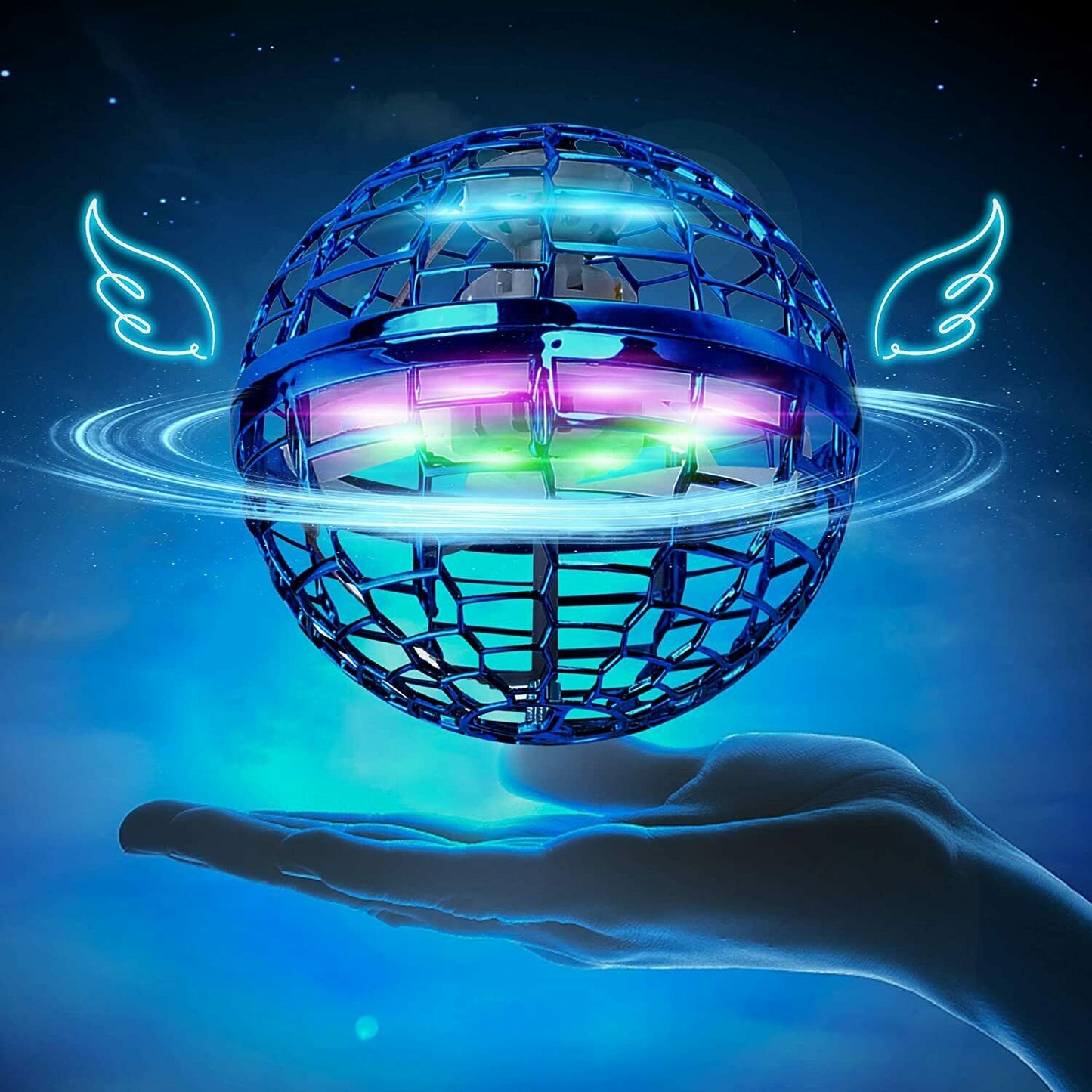 Pro Flying Ball Space Orb Magic Mini Drone UFO Boomerang Boy Girl Toy Gifts