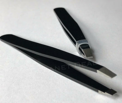 Black Professional Eyebrow Tweezers