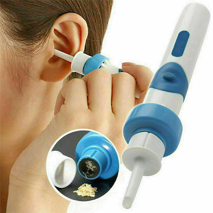 EAR WAX REMOVER Electric Ear Vacuum Cleaner Suction Earwax Remover UK