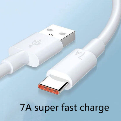 7A 100W Type C USB Cable Super-Fast Charge Cable