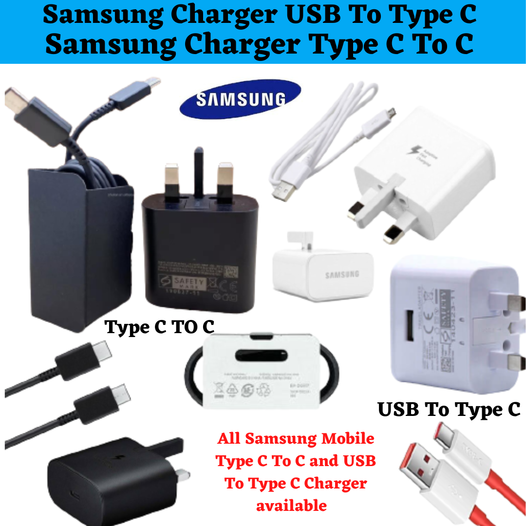 Samsung 25W Super Fast Charger & Cable