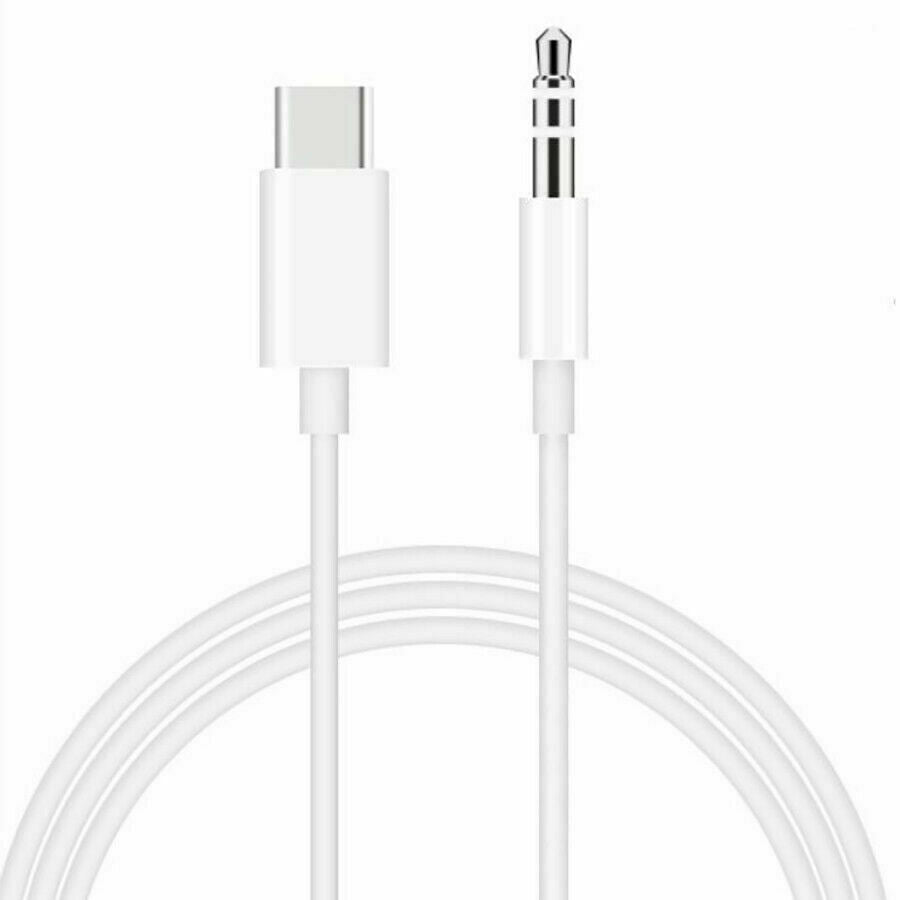 Type-C USB-C to 3.5mm Male Audio Jack AUX Cable