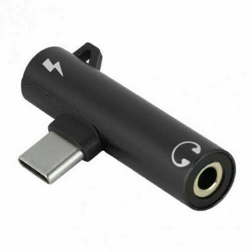 USB Type C To 3.5mm Audio Aux Headphone Jack Charger Adapter