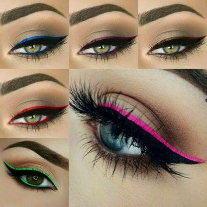 DNM Fashion 12 Colors eyeliner Waterproof