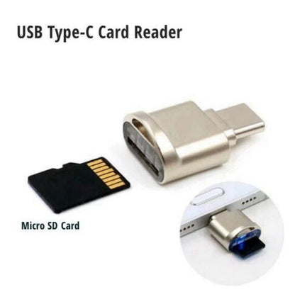 SD Card Reader USB-C to Micro SD