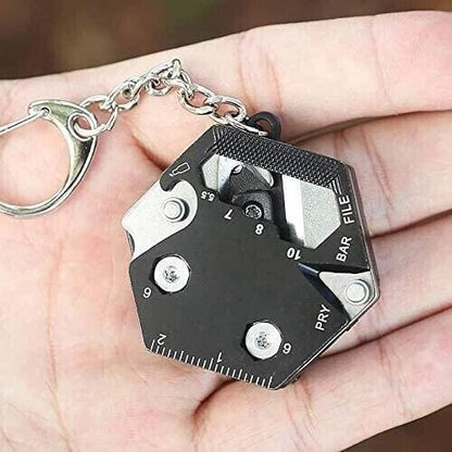 Hex Tool Multi Function Screw Keychain Screwdriver Pocket