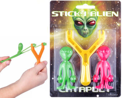 Sticky Alien Catapult Toy Loot Bag Party