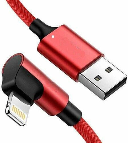 90 Degree iphone Fast Charging Data Cable